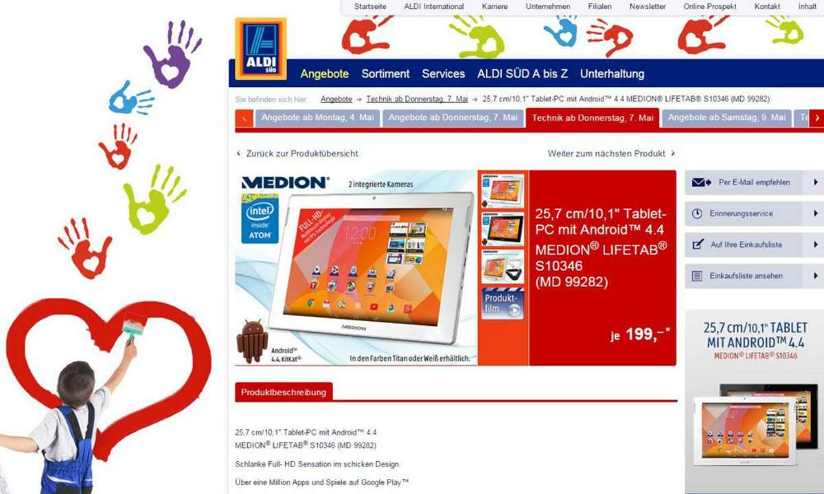Medion Lifetab S10346 (MD98992)