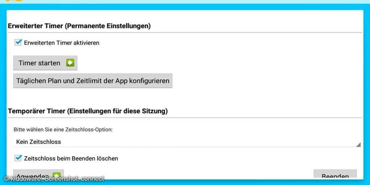 Tablets kindersicher machen