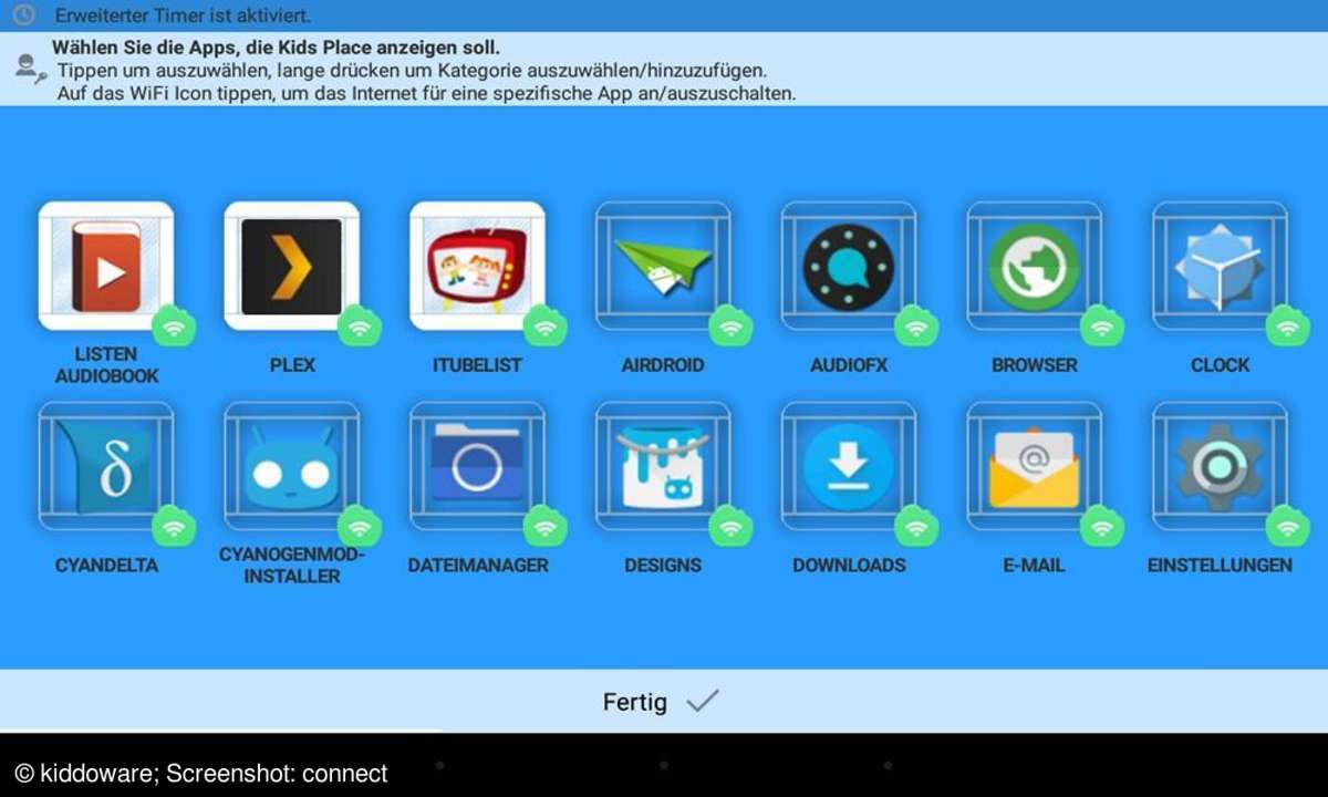 Tablets kindersicher machen