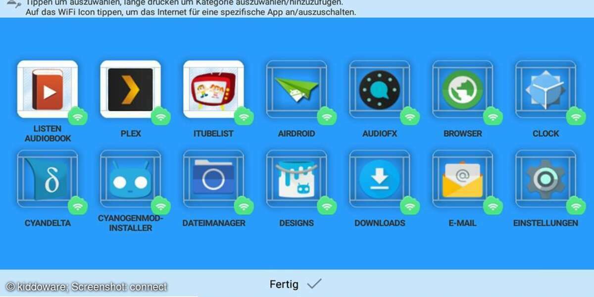 Tablets kindersicher machen
