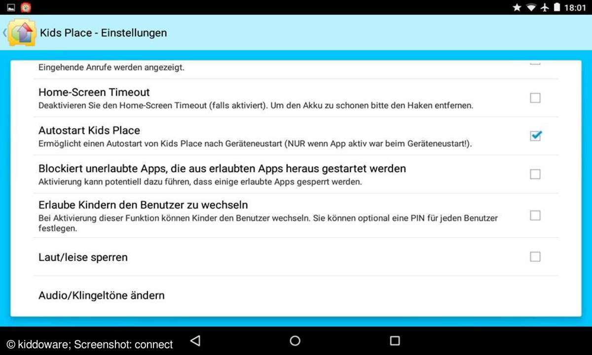 Tablets kindersicher machen