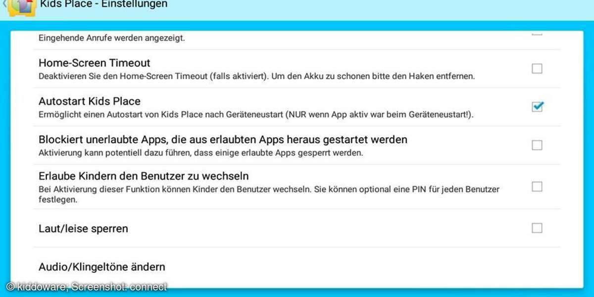 Tablets kindersicher machen