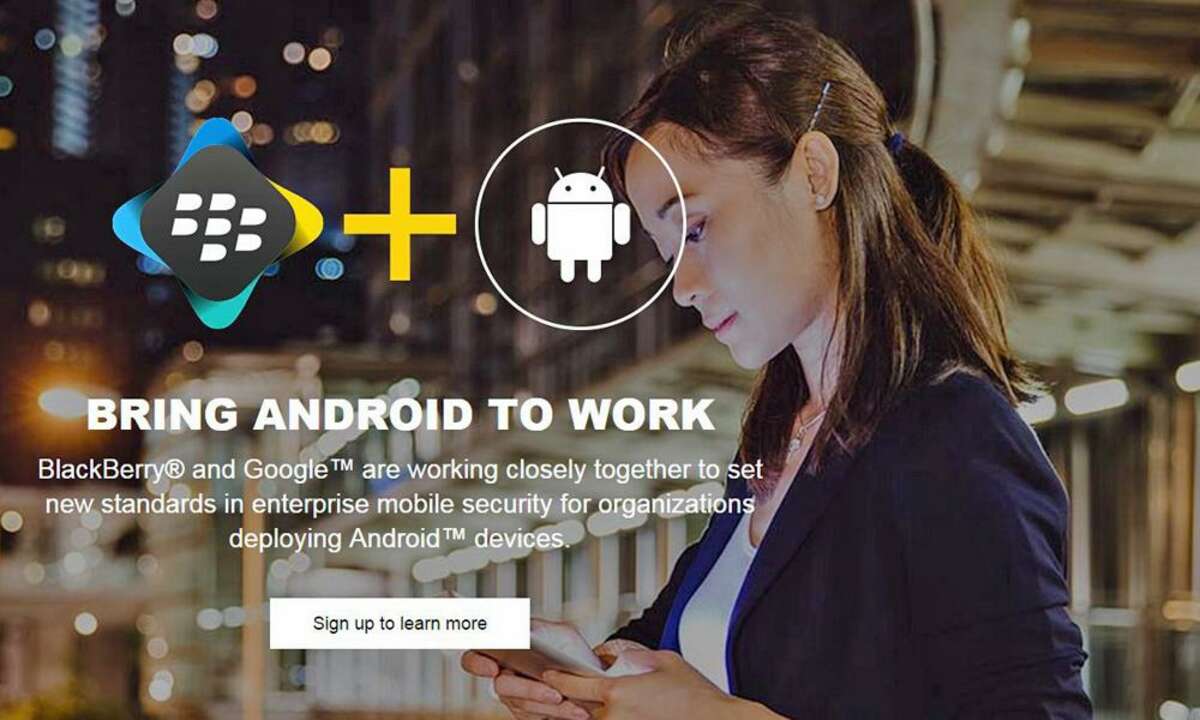 Blackberry und Google, Kooperation