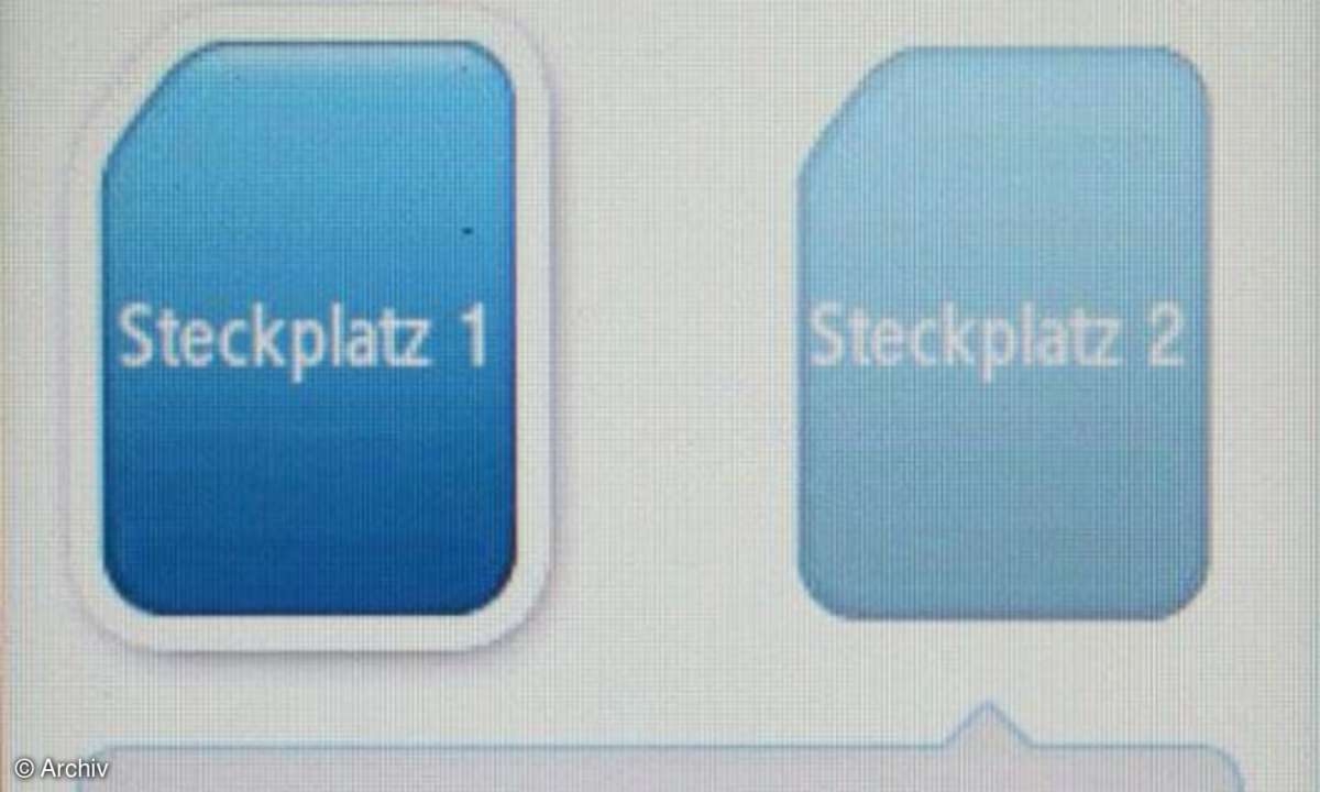 Benennung der SIM-Karten