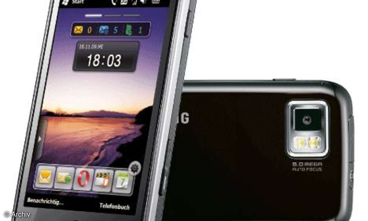Samsung Omnia II Kamera