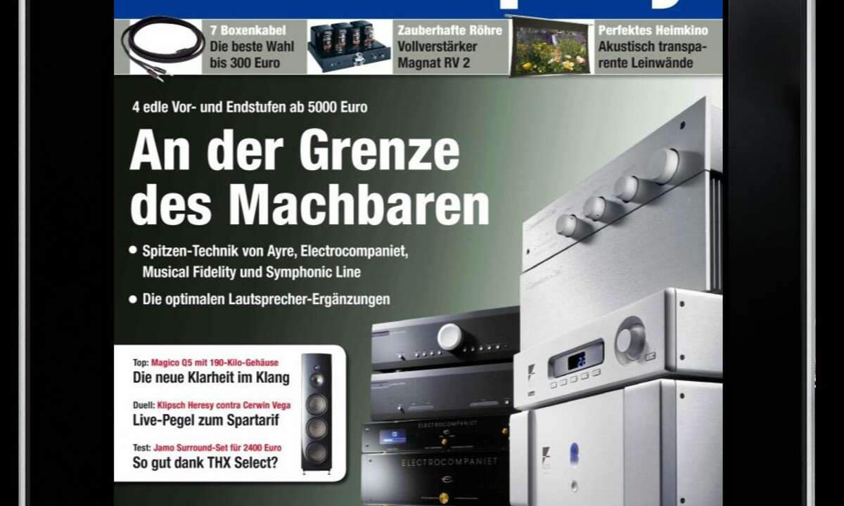 stereoplay, iPad, Apple, App, Digital, Ausgabe, Musik, Audio, Lautsprecher