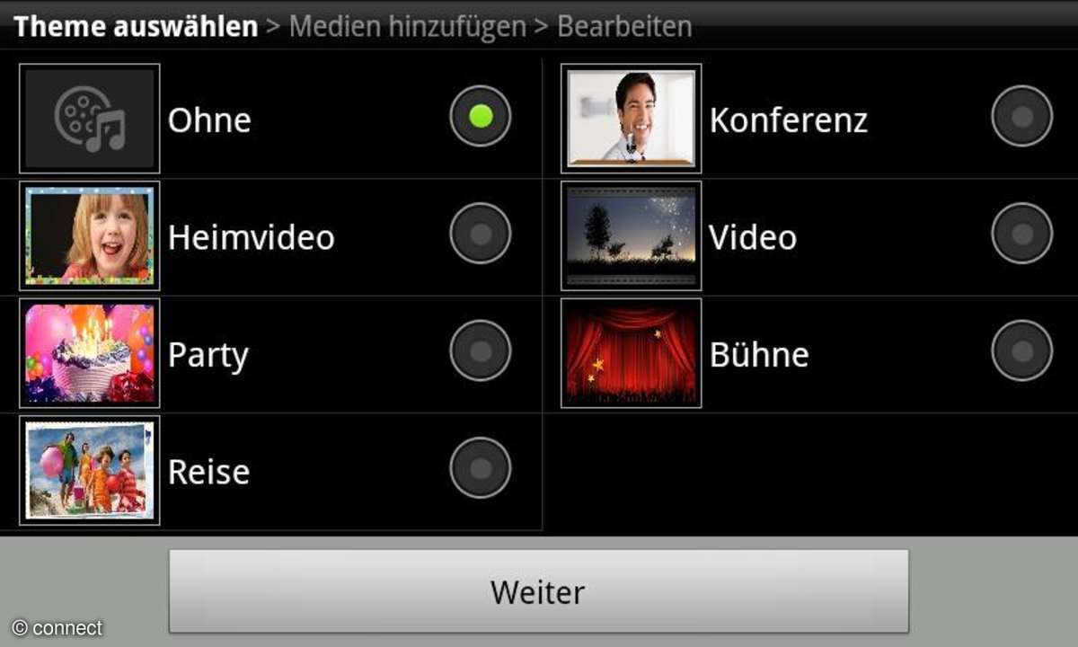 Video-Editor Galaxy S2