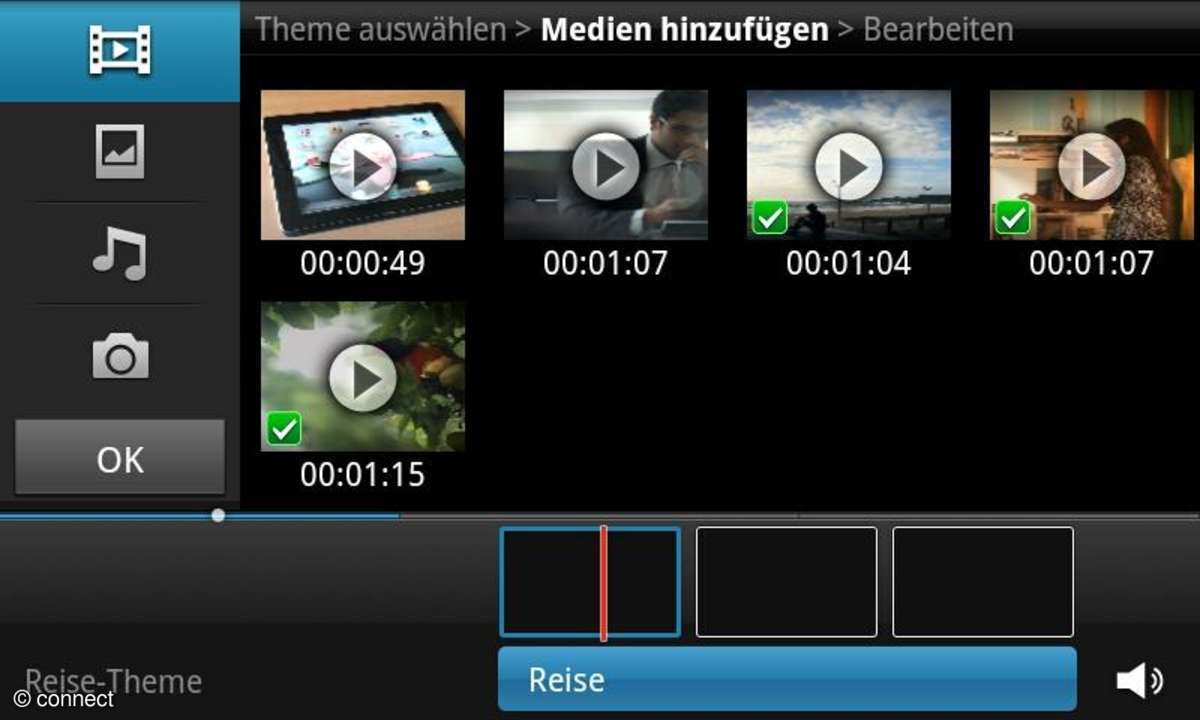 Video-Editor Galaxy S2