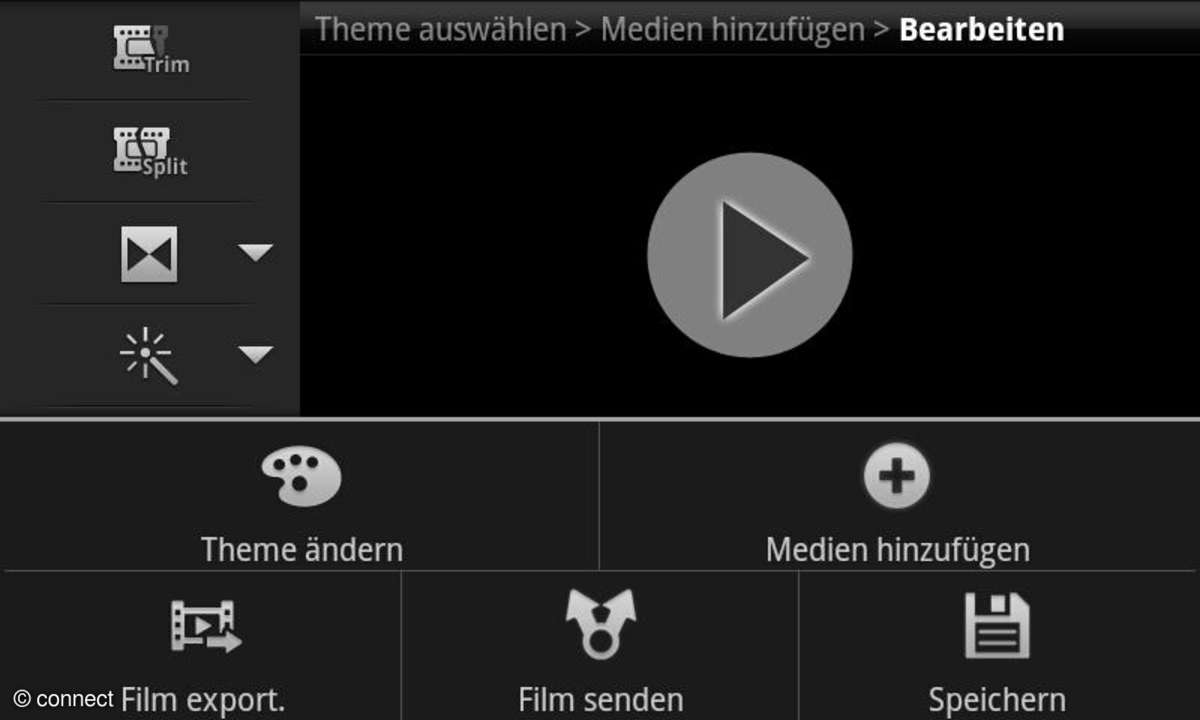Video-Editor Galaxy S2