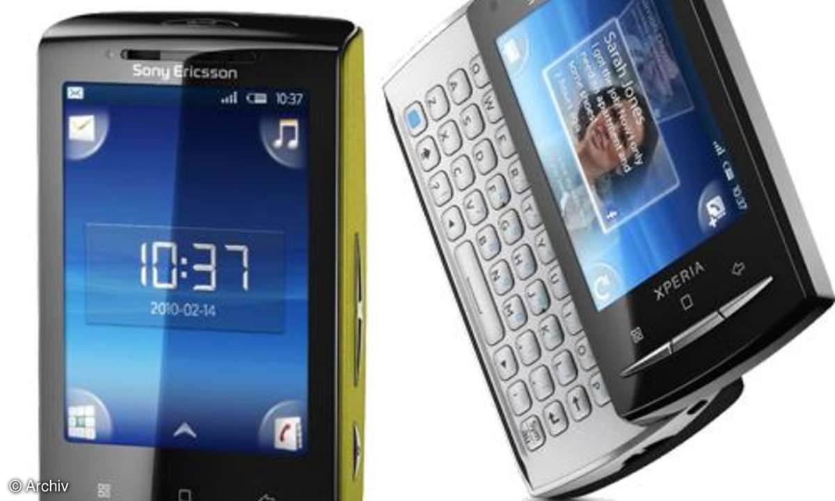 Sony Ericsson Xperia X10 Mini und Mini Pro