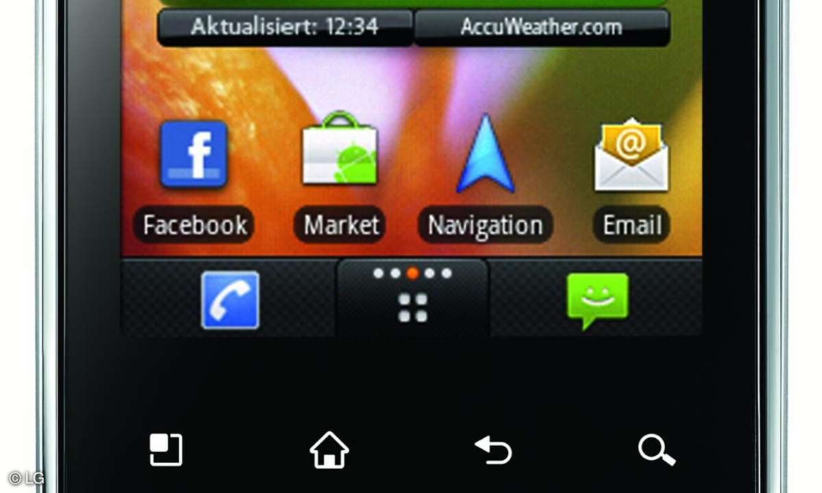 LG P350 Optimus Me