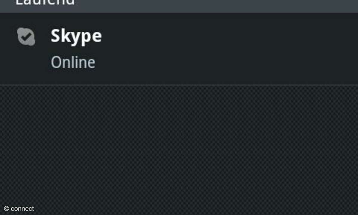Skype-App für Android