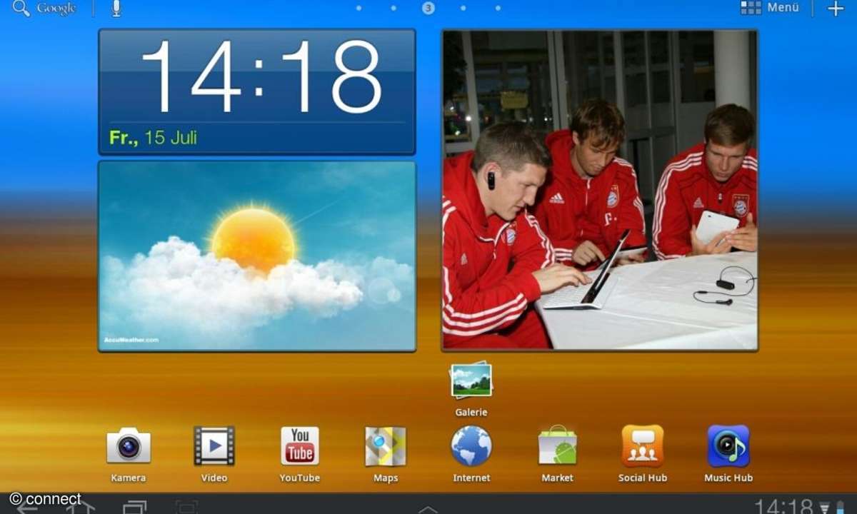 Samsung Galaxy Tab 10.1 Screen