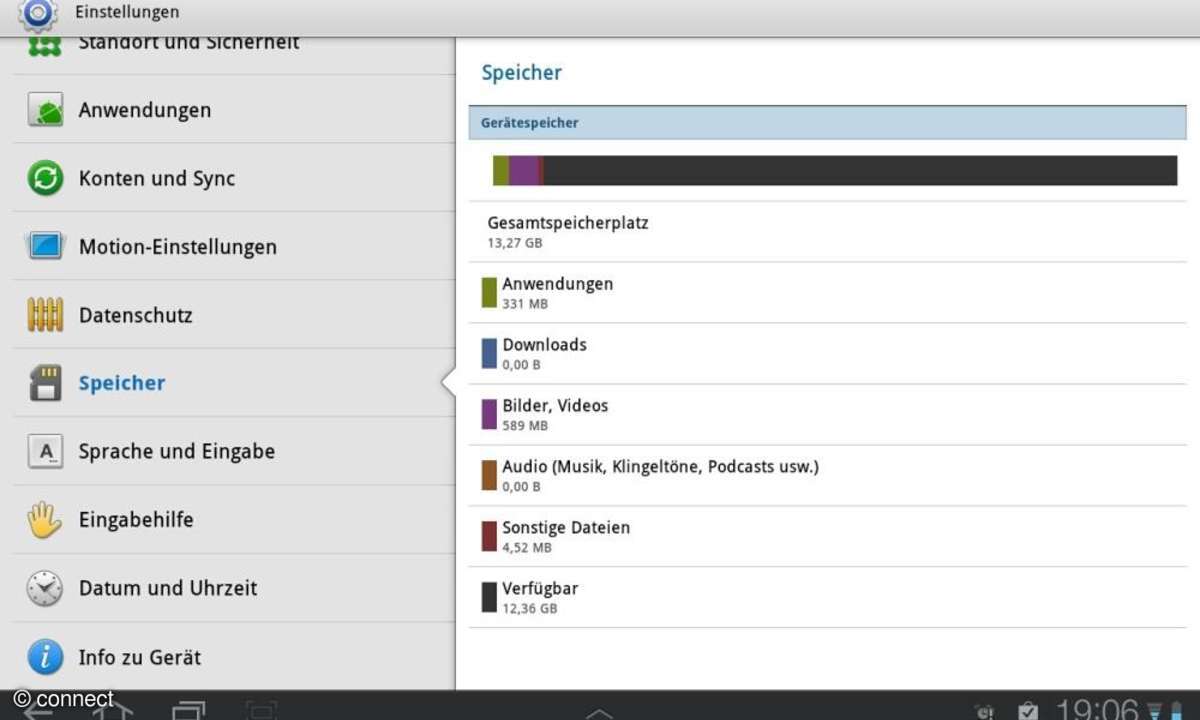 Samsung Galaxy Tab 10.1 Screen