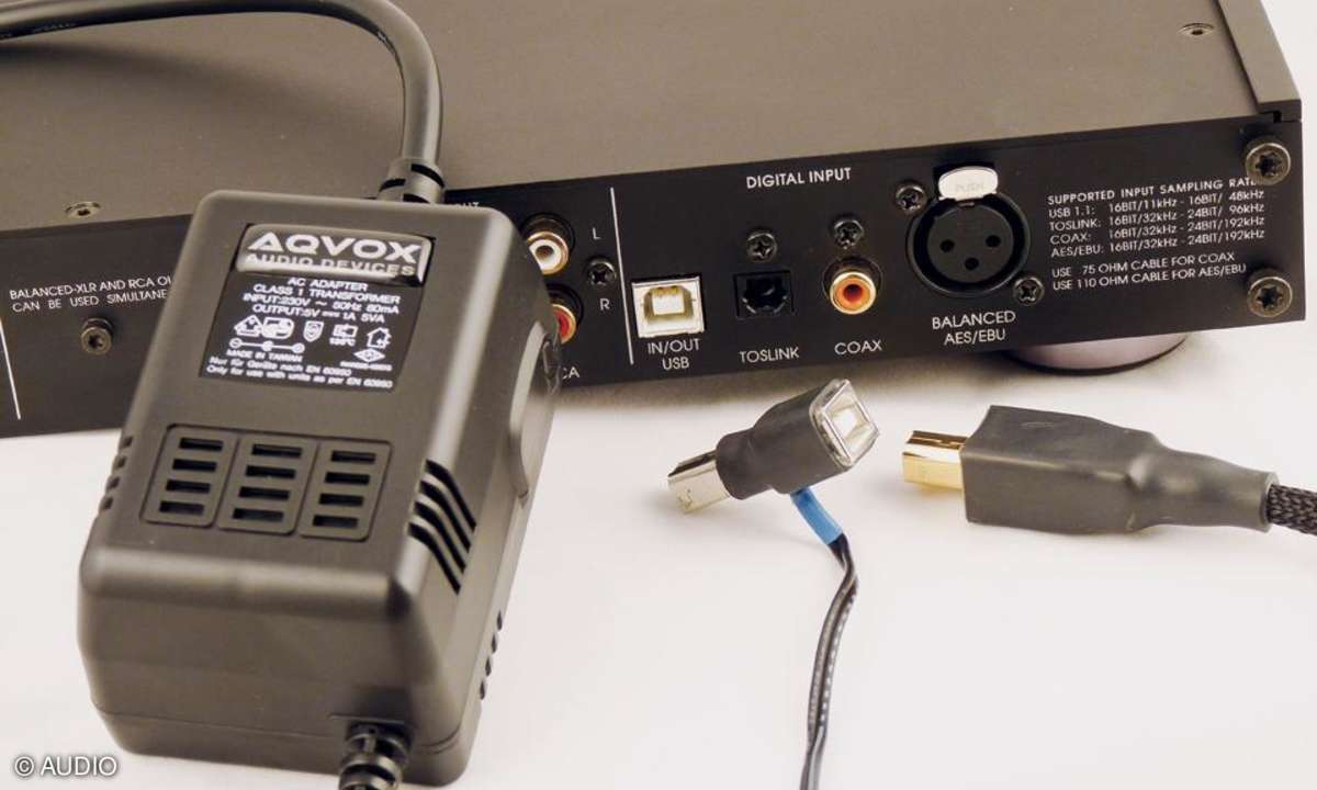 Aqvox USB Low Noise Netzteil
