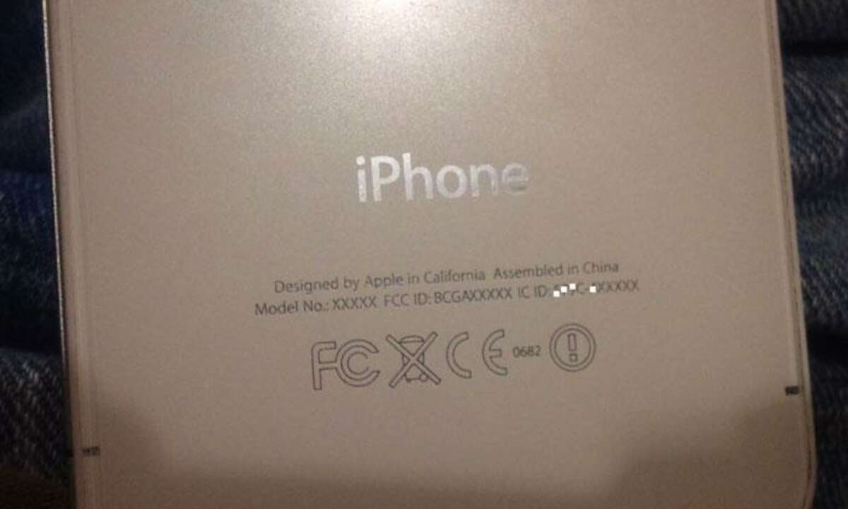 Angeblich die Rückseite eines neuen iPhone-Modells