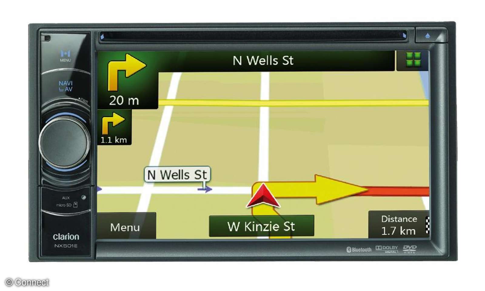 Clarion NX501E connect