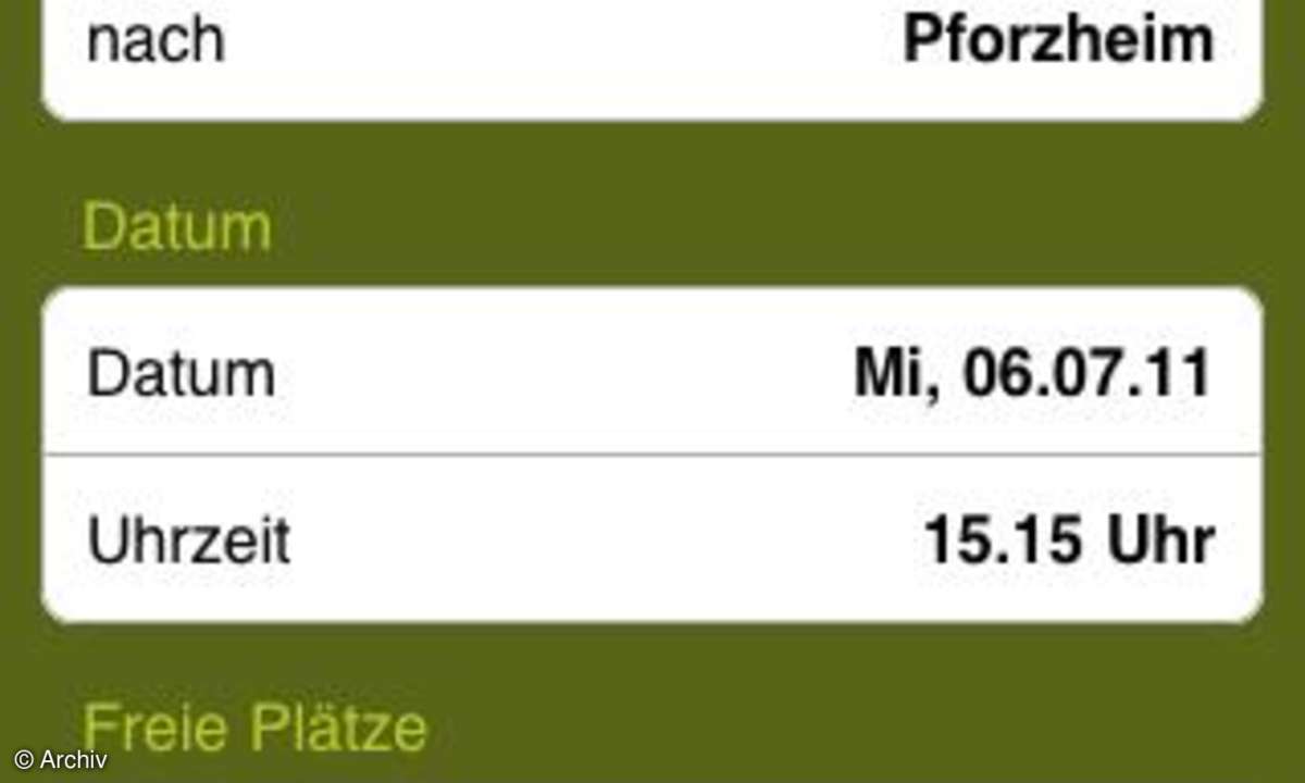 Mitfahrgelegenheit