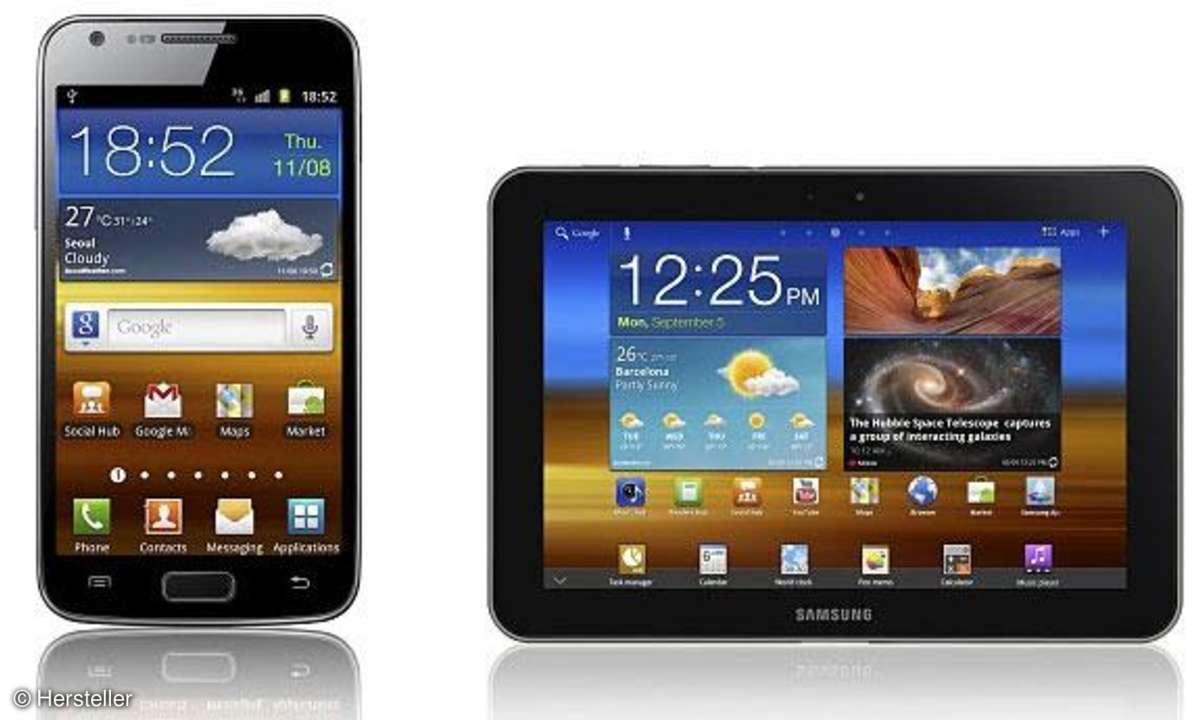 Samsung Galaxy S2 LTE und Galaxy Tab 8.9 LTE