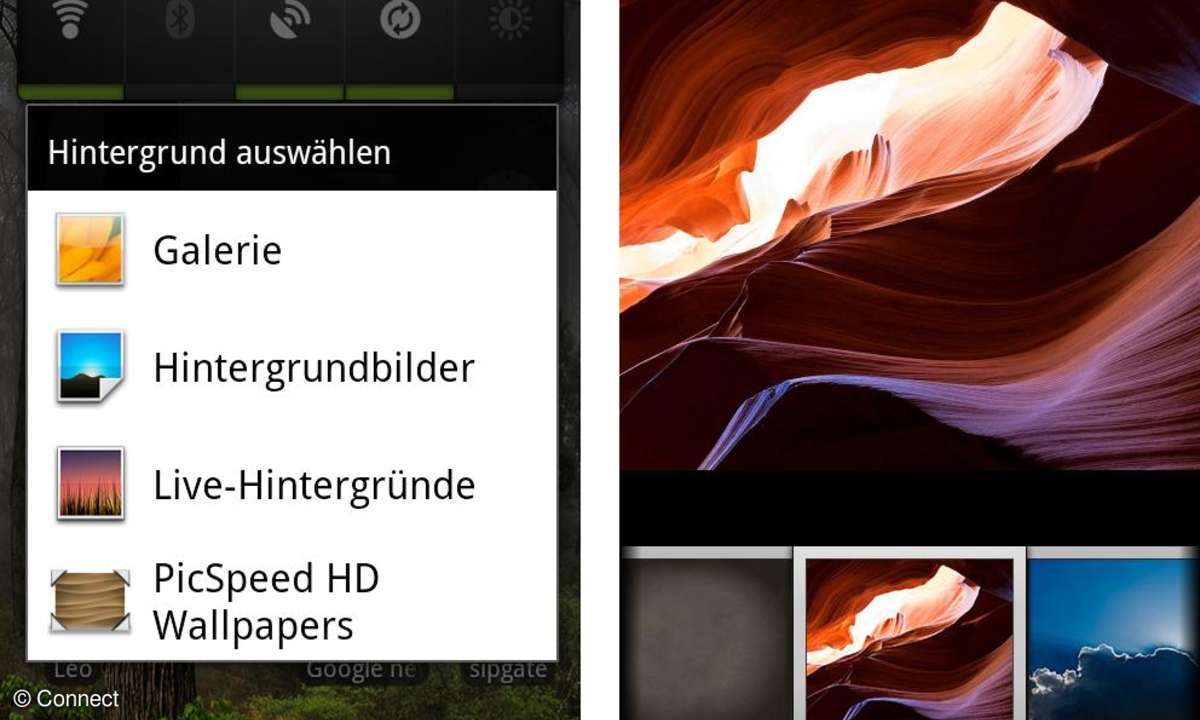 Android Start- und Sperrbildschirm anpassen