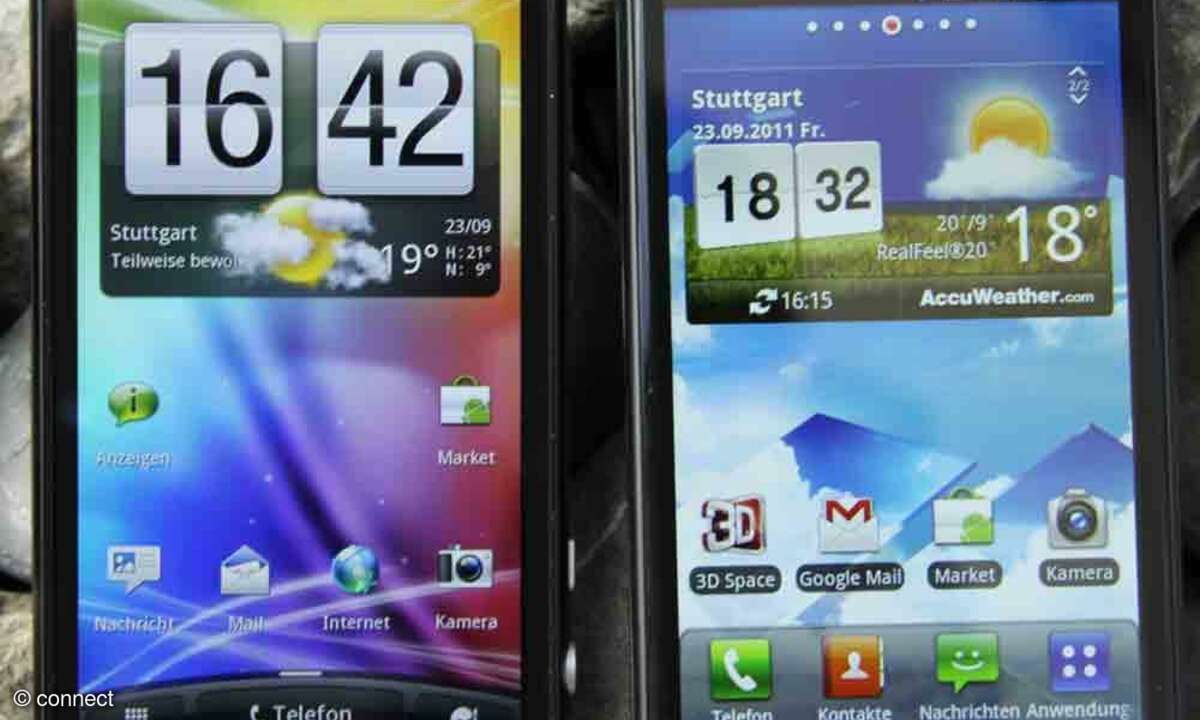 LG Optimus 3D und HTC Evo 3D