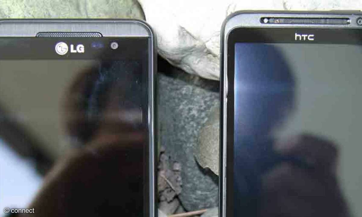 LG Optimus 3D und HTC Evo 3D