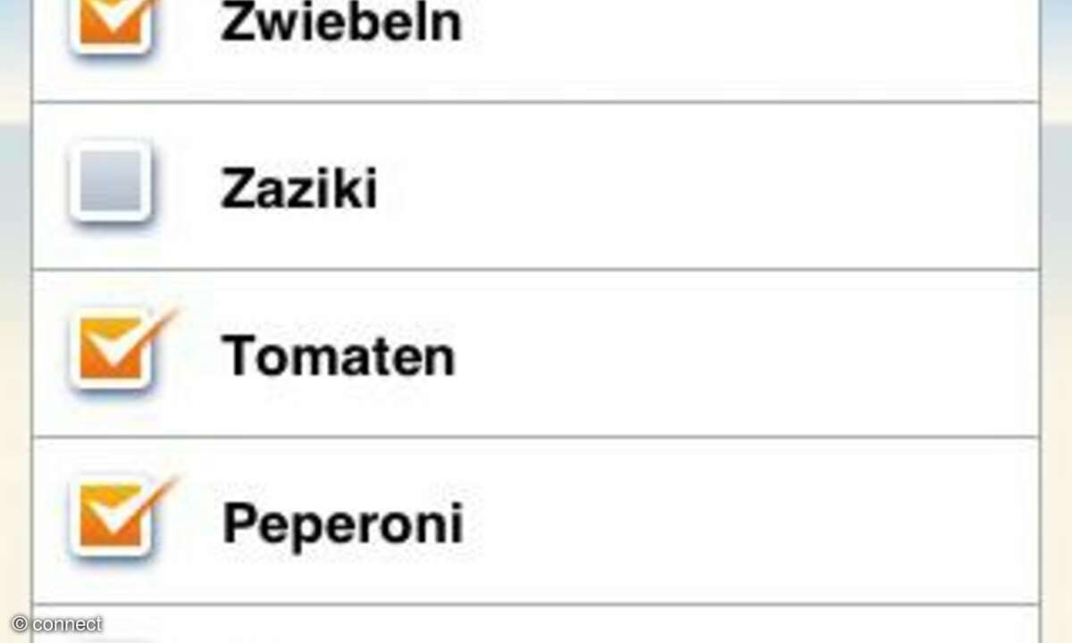 Einkaufsliste