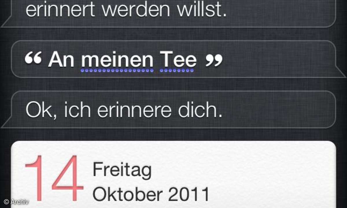 Siri im iPhone 4S