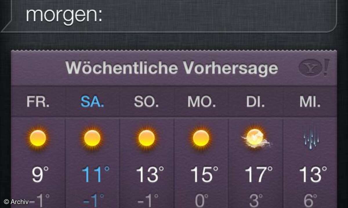 Siri im iPhone 4S