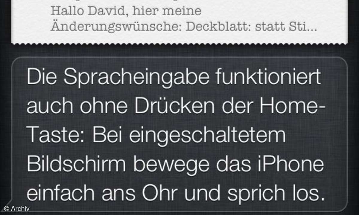 Siri im iPhone 4S
