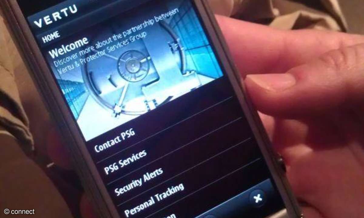 Vertu Luxus-Smartphone