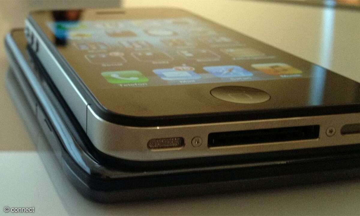 iPhone 4S und Motorola RAZR