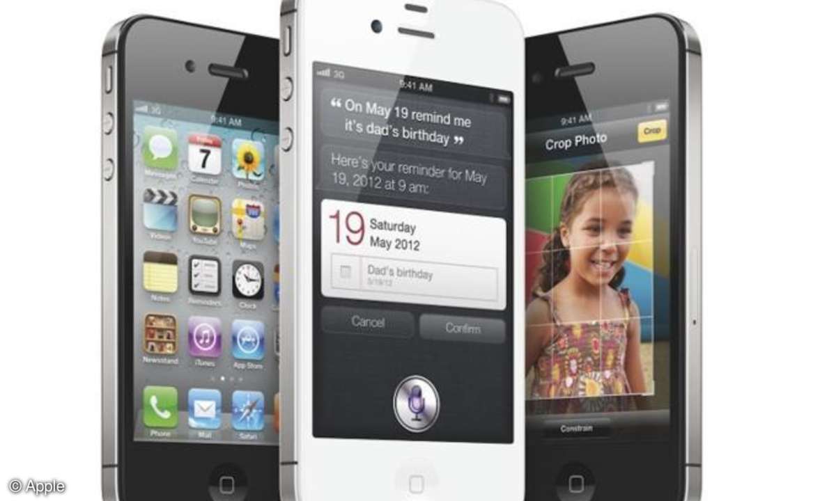 iPhone 4S im Messlabor
