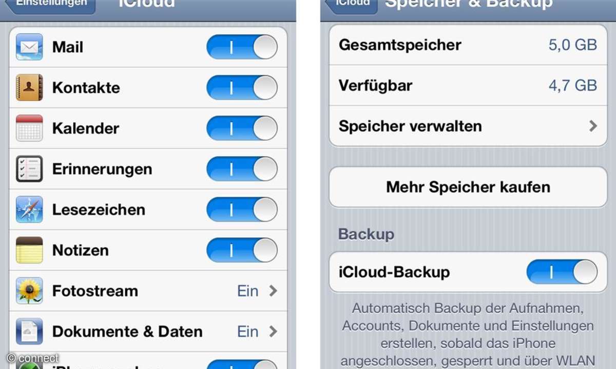 Android Ice Cream Sandwich und iOS 5 im Vergleich