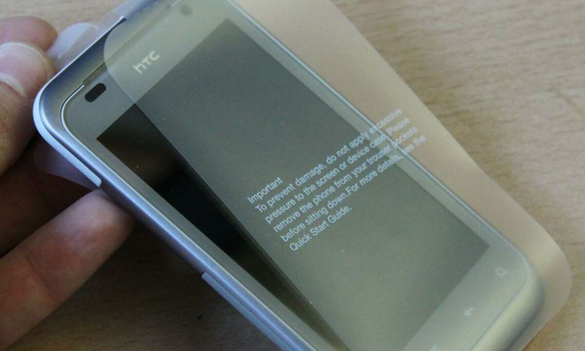 HTC Rhyme ausgepackt