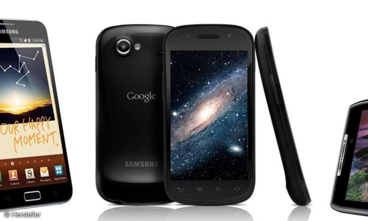 Smartphones: Display-Riesen im Anmarsch