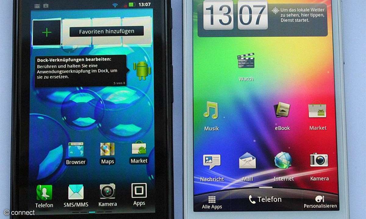 Motorola RAZR vs. Sensation XL