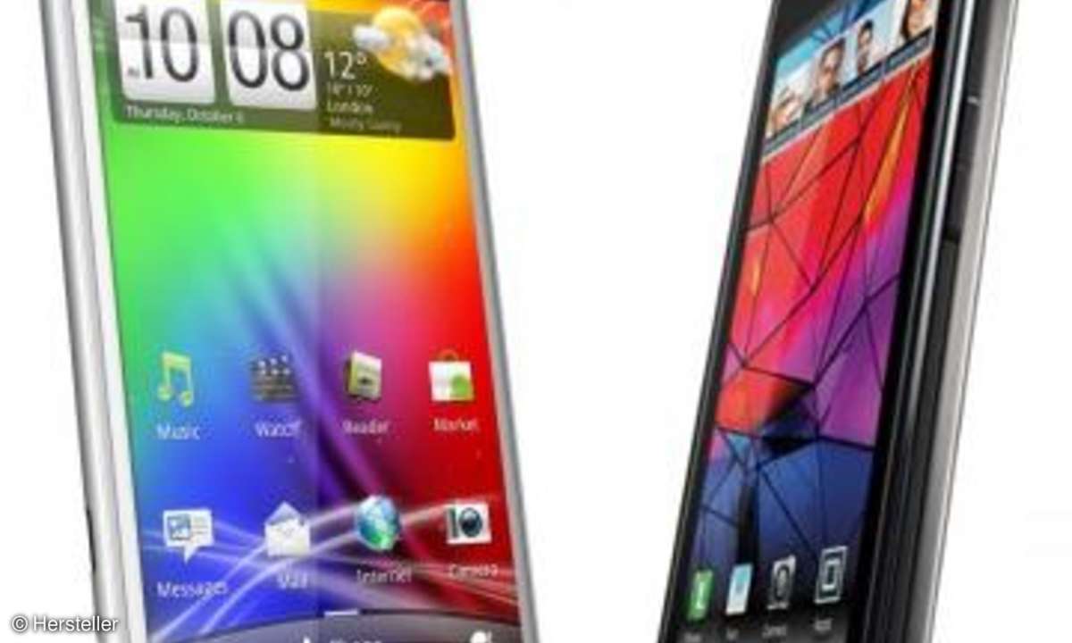 Motorola RAZR vs. Sensation XL