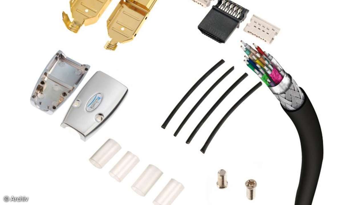 in-akustik High Speed HDMI Kabel + Stecker