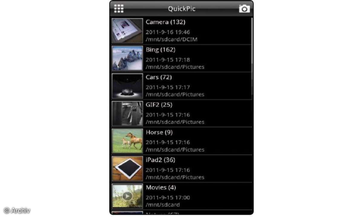 Android App Quick Pic