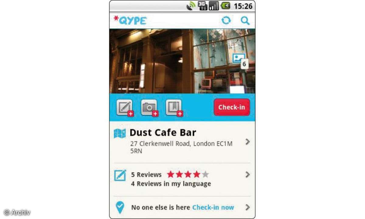 Android App Qype