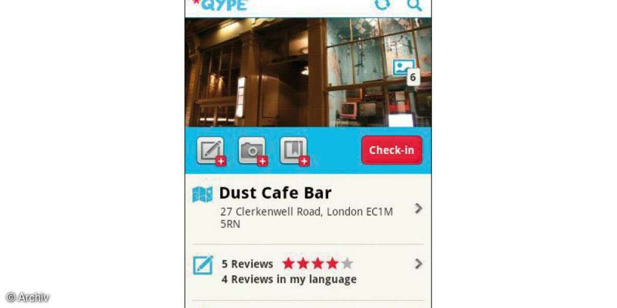 Android App Qype
