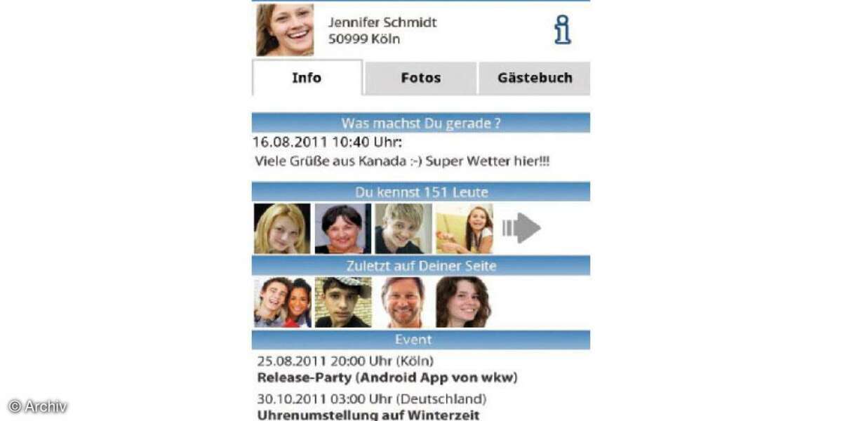 Android App Wer-kennt-wen