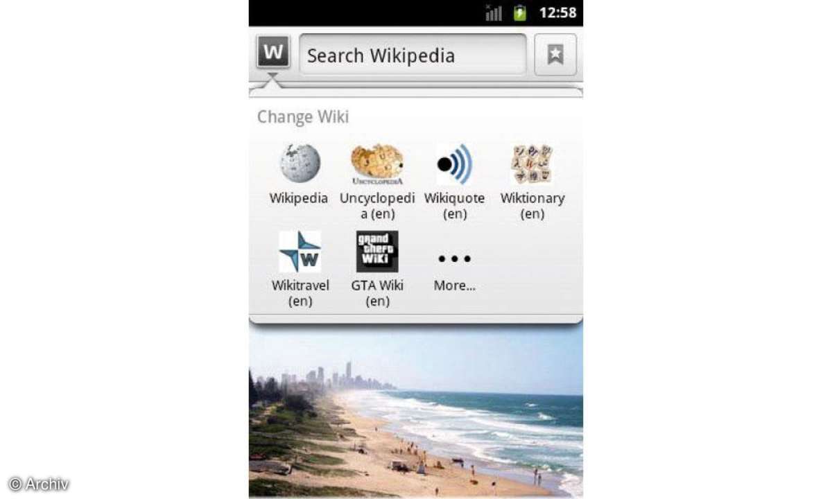 Android App Wapedia