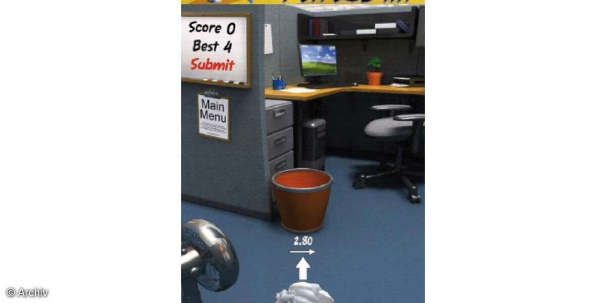 Android App Paper Toss