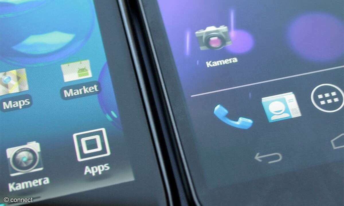 Motorola RAZR und Galaxy Nexus