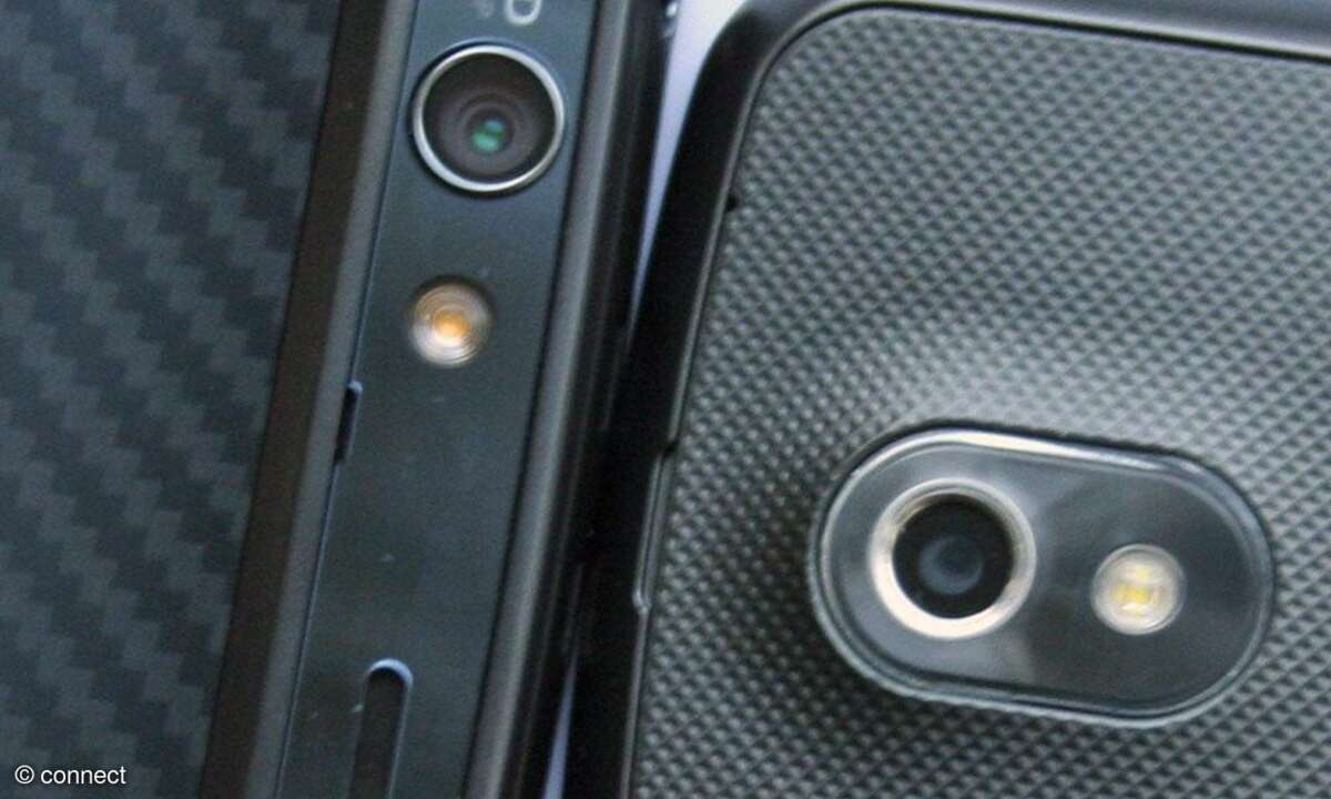 Motorola RAZR und Galaxy Nexus