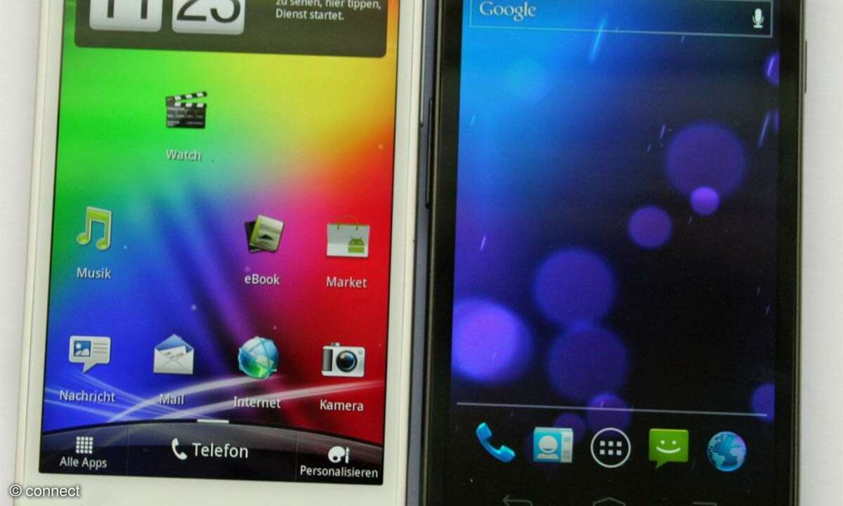 HTC Sensation XL vs. Samsung Galaxy Nexus