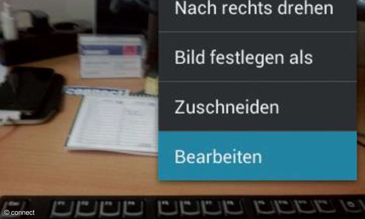 Bilderbearbeitungsmodus