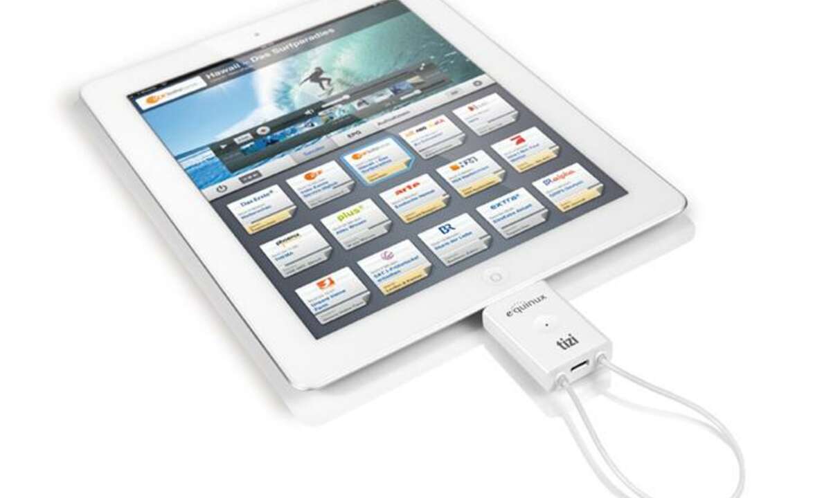 Mobiler TV-Empfänger fürs iPad 2